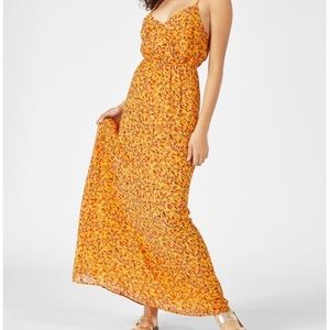 Cross Back Maxi Dress